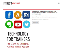 Tablet Screenshot of fitnesswhoswho.com